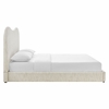 Seluna Boucle Queen Platform Bed