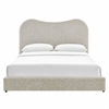 Seluna Boucle Queen Platform Bed