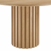 Senja 47" Round Dining Table in Oak