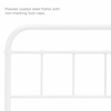Serena Twin Steel Headboard