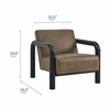 Sereno Vegan Leather Accent Chair