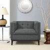 Serve Armchair in Gray