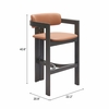 Shaili Barstool in Brown