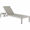 Shore Outdoor Patio Aluminum Chaise with Cushions MID-4501