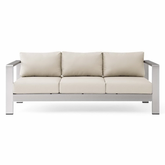 Shore Outdoor Patio Aluminum Sofa