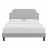 Sienna Performance Velvet Twin Platform Bed