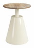 Sira Side Table in Natural & Ivory
