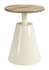 Sira Side Table in Natural & Ivory