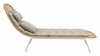 Skim Chaise Lounge in Multicolor