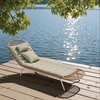 Skim Chaise Lounge in Multicolor