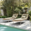 Skim Chaise Lounge in Multicolor