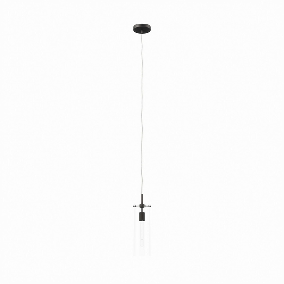 Skylark Pendant Light in Clear Black