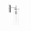 Skylark Wall Sconce in Clear Polished Nickel