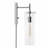 Skylark Wall Sconce-MID-5650 in Clear Polished Nickel
