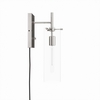 Skylark Wall Sconce-MID-5650 in Clear Polished Nickel