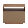 Slit Nightstand in Walnut