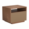 Slit Nightstand in Walnut
