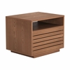 Slit Nightstand in Walnut