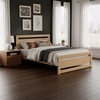 Slit Nightstand in Walnut