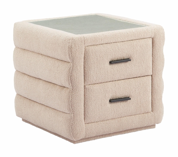 Soffice Nightstand in Beige
