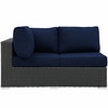 Sojourn Outdoor Patio Sunbrella&reg; Left Arm Loveseat