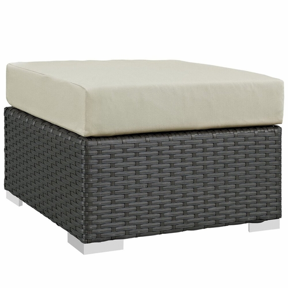 Sojourn Outdoor Patio Sunbrella&reg; Ottoman