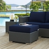 Sojourn Outdoor Patio Sunbrella&reg; Ottoman