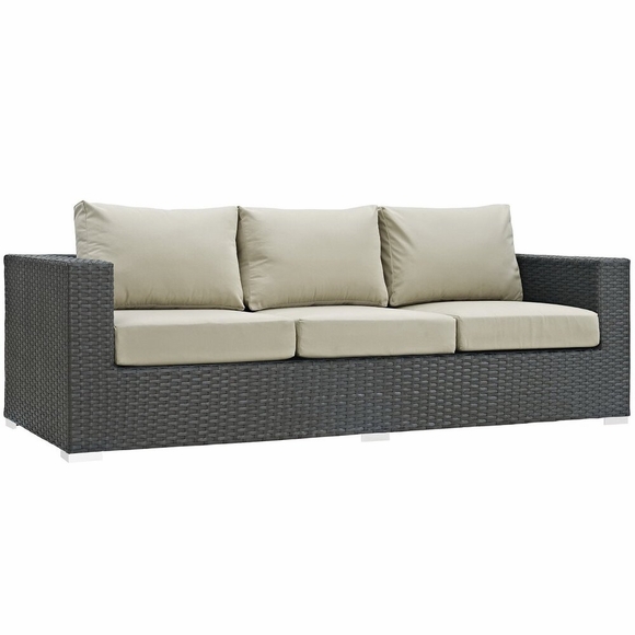 Sojourn Outdoor Patio Sunbrella&reg; Sofa