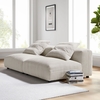 Solace 2-Piece Modular Corduroy Upholstered Sofa