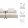 Solace 2-Piece Modular Upholstered Fabric Sofa