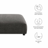 Solace Modular Upholstered Fabric Ottoman
