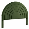 Solana Arched Performance Velvet Full Headboard