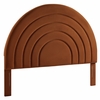 Solana Arched Performance Velvet King Headboard