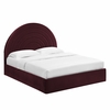 Solana Arched Performance Velvet King Platform Bed