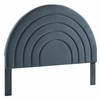 Solana Arched Performance Velvet Queen Headboard