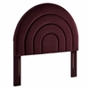 Solana Arched Performance Velvet Twin Headboard