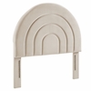 Solana Arched Performance Velvet Twin Headboard