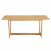Solara 71" Rectangle Wood Dining Table