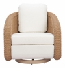 Solara Swivel Chair in Ivory