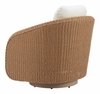 Solara Swivel Chair in Ivory
