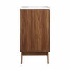 Soma 30" Bathroom Vanity in Walnut White