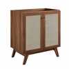 Soma 30" Bathroom Vanity in Walnut White