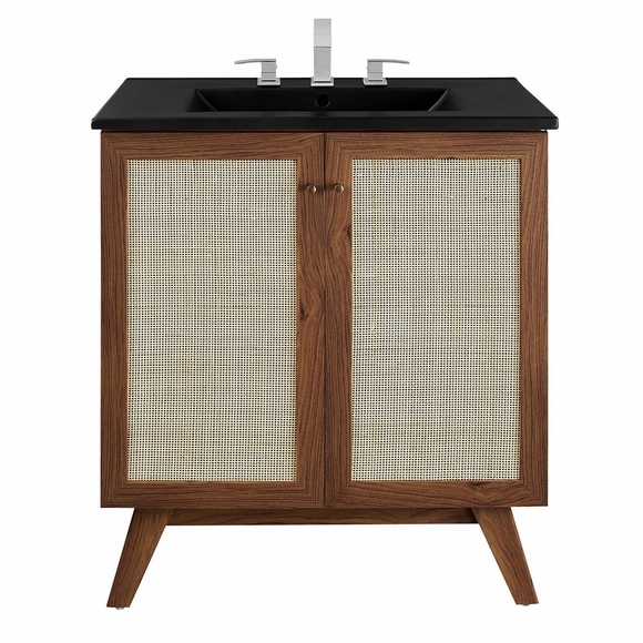 Soma 30" Bathroom Vanity-MID-6716 in Walnut Black