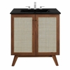 Soma 30" Bathroom Vanity-MID-6716 in Walnut Black