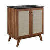 Soma 30" Bathroom Vanity-MID-6716 in Walnut Black