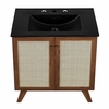 Soma 30" Bathroom Vanity-MID-6716 in Walnut Black