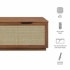 Soma 47" Rattan Storage Bench