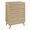 Soma 5-Drawer Chest in Oak