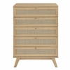 Soma 5-Drawer Chest in Oak