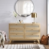 Soma 6-Drawer Dresser in Oak